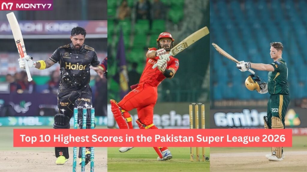 Highest Scores in the Pakistan Super League 2026