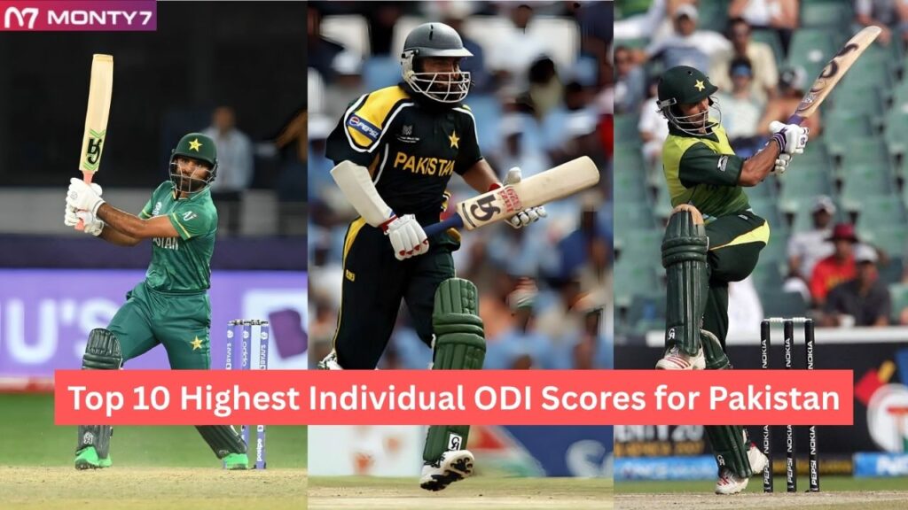 Highest Individual ODI Scores for Pakistan