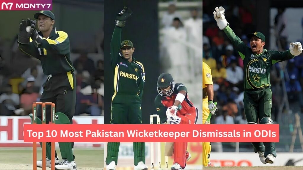 Most Pakistan Wicketkeeper Dismissals in ODIs