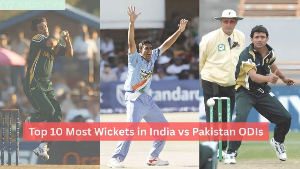 Most Wickets in India vs Pakistan ODIs