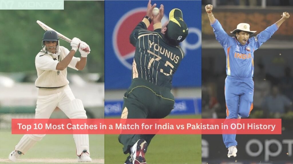 Most Catches in a Match for India vs Pakistan in ODI History