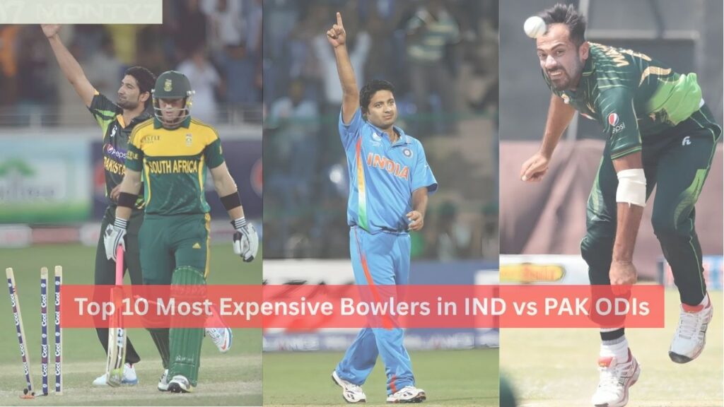 Most Expensive Bowlers in IND vs PAK ODIs